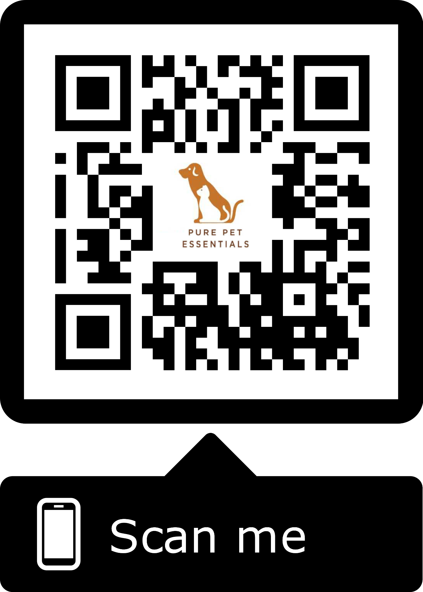 Scan QR Code to visit PurePetEssentials